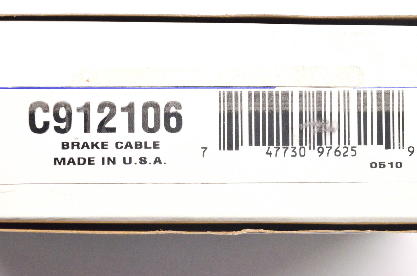 Aftermarket C912106 Brake Cable Kit NOS