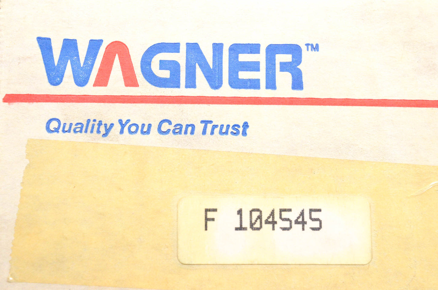 Wagner F104545 Master Brake Cylinder Kit NOS