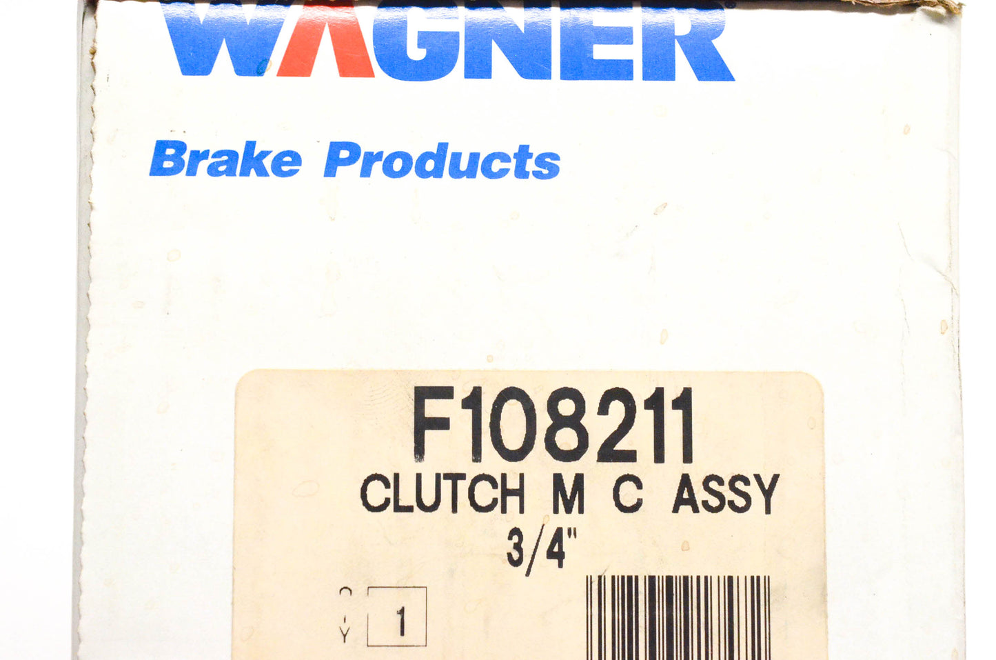 Wagner F108211, FE-128261 Master Brake Cylinder Assembly NOS