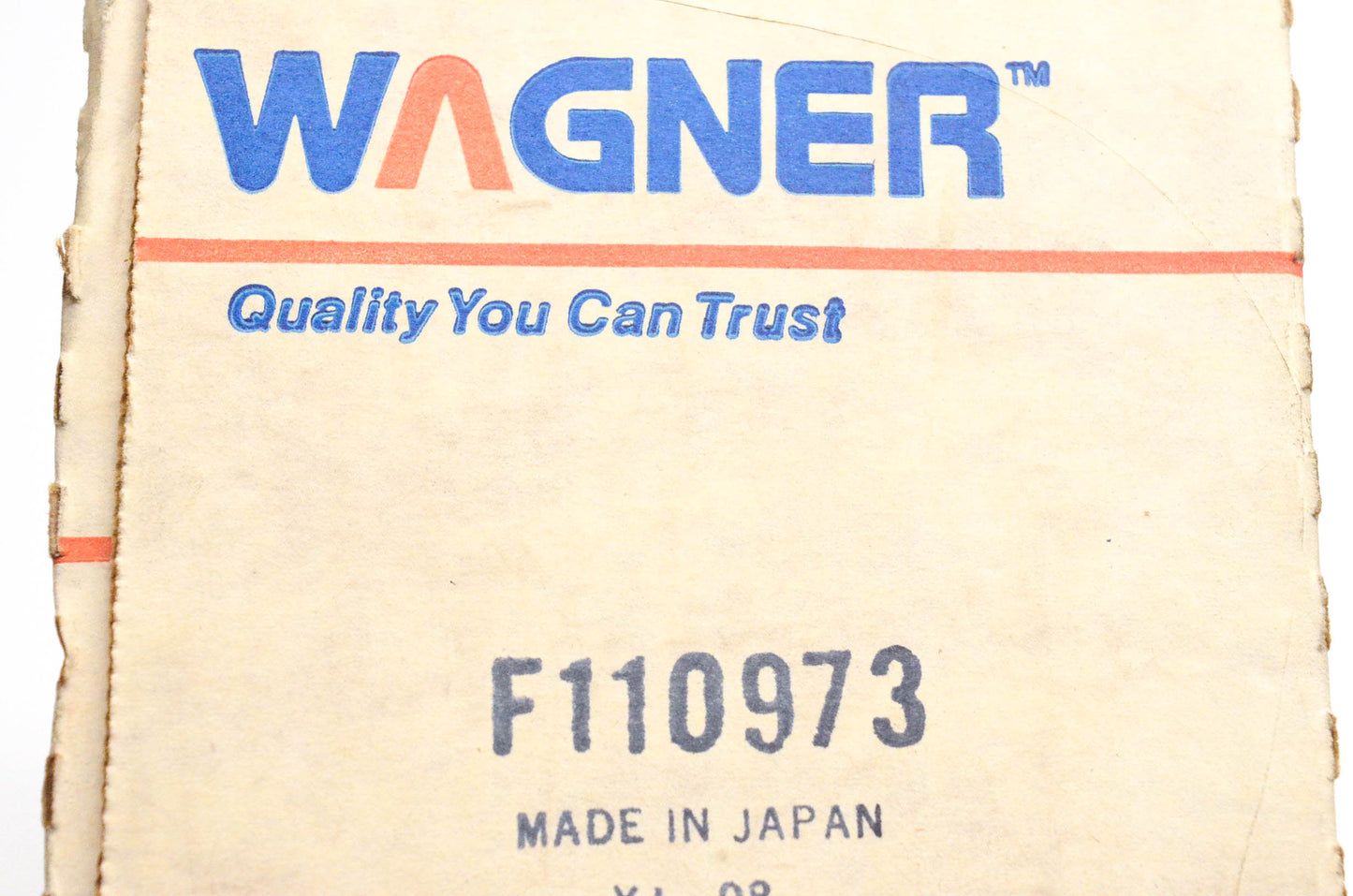 Wagner F110973 Master Brake Cylinder Assembly NOS