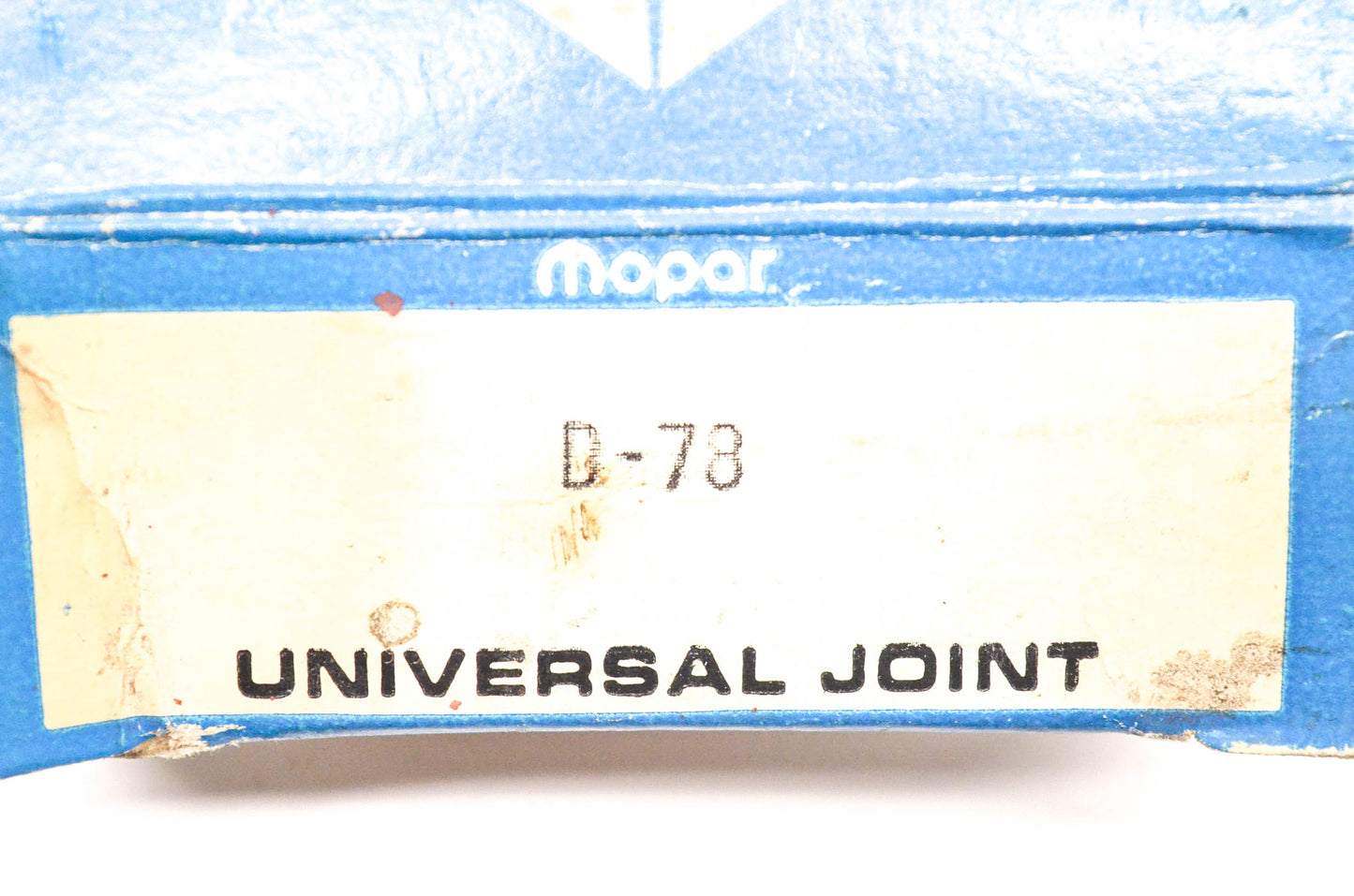 Mopar D78, D-78 Universal Joint Kit NOS
