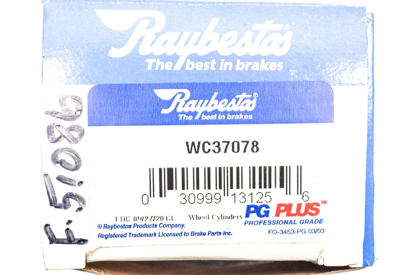 Raybestos WC37078, F51086 Wheel Cylinder Assembly NOS