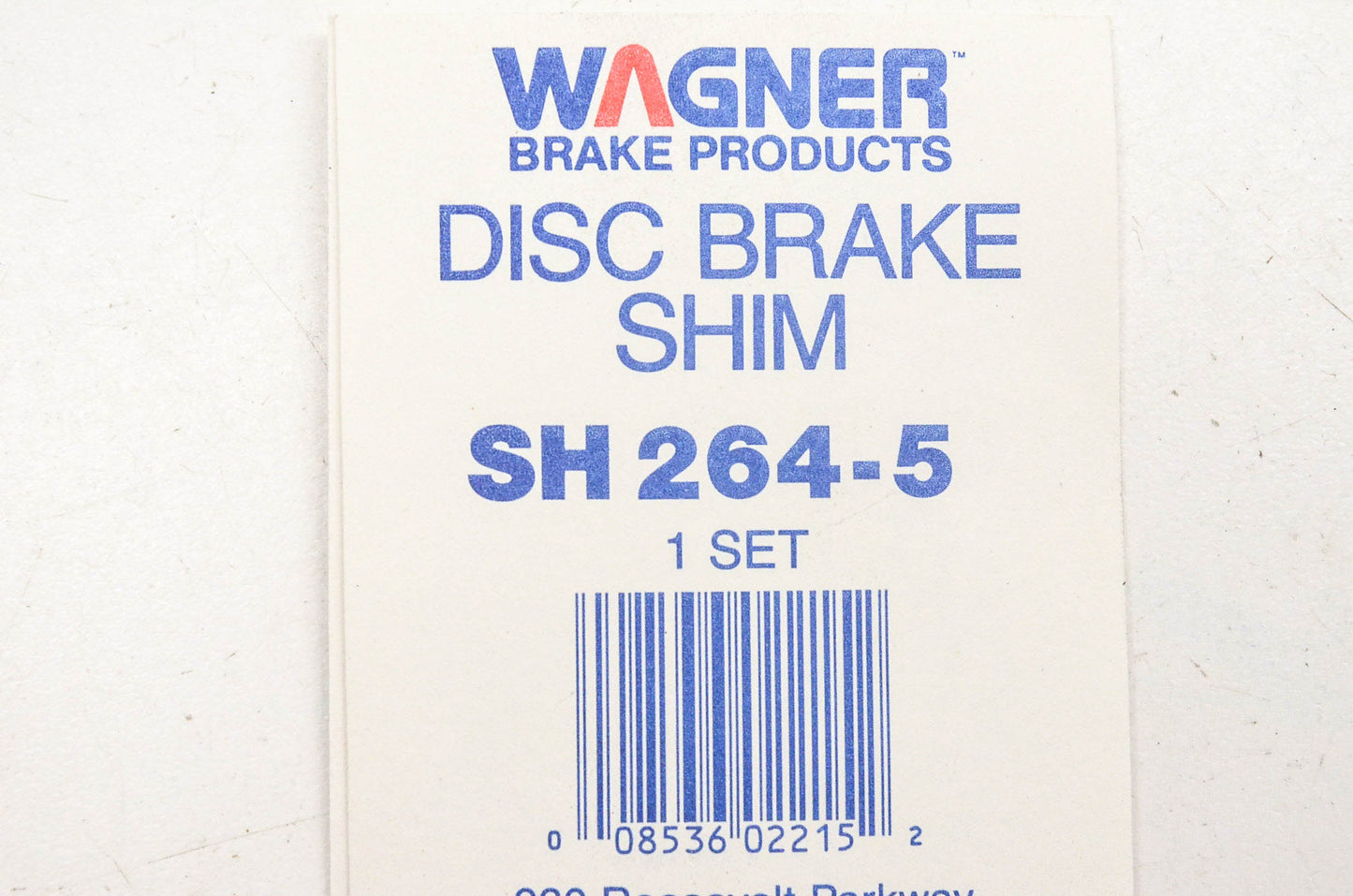 Wagner SH264-5 Disc Brake Shim Kit NOS