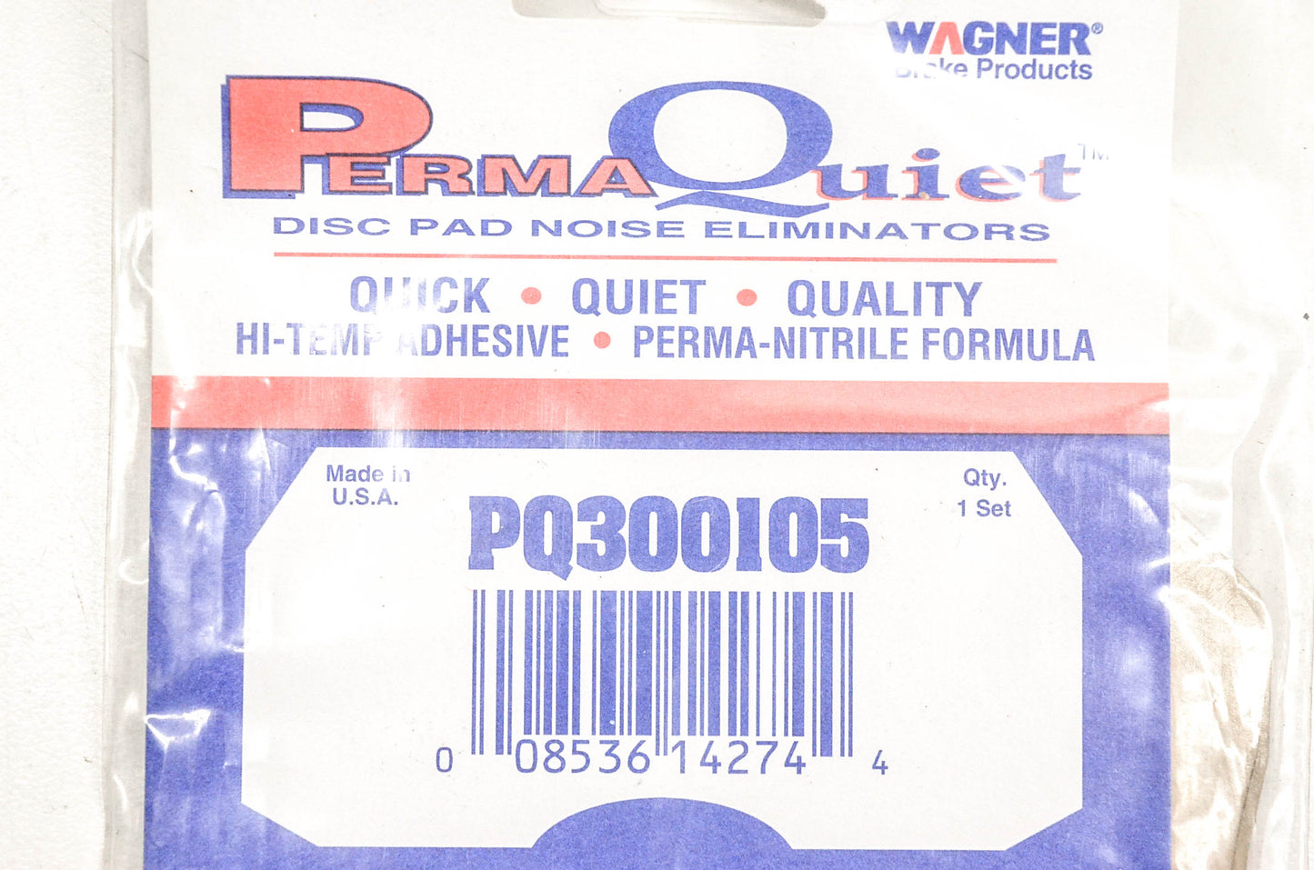 Wagner PQ300105 Disc Brake Shim Kit NOS