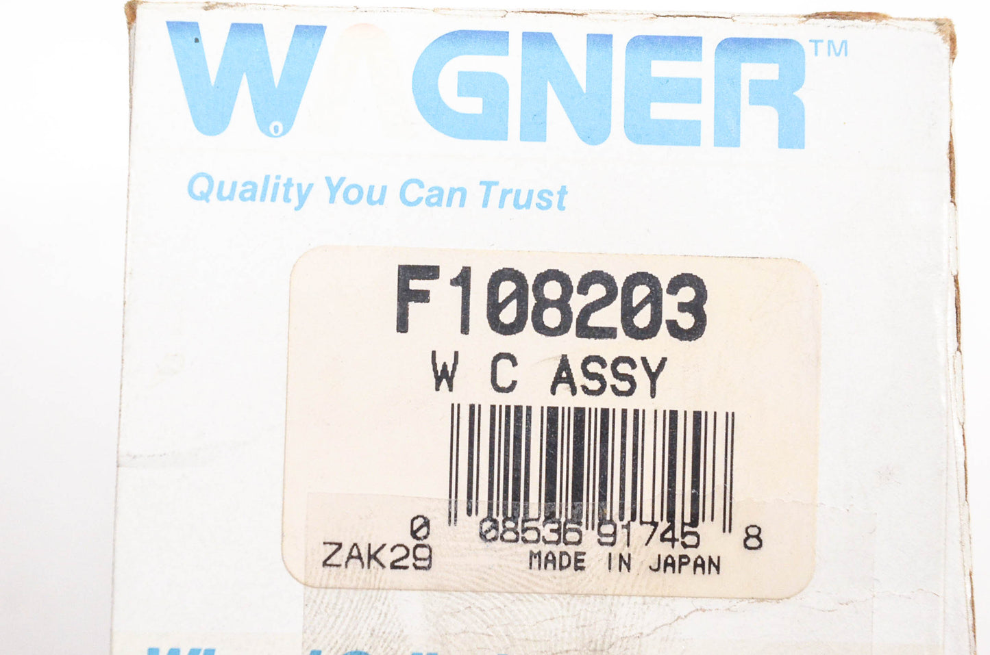 Wagner F108203 Wheel Cylinder Assembly NOS