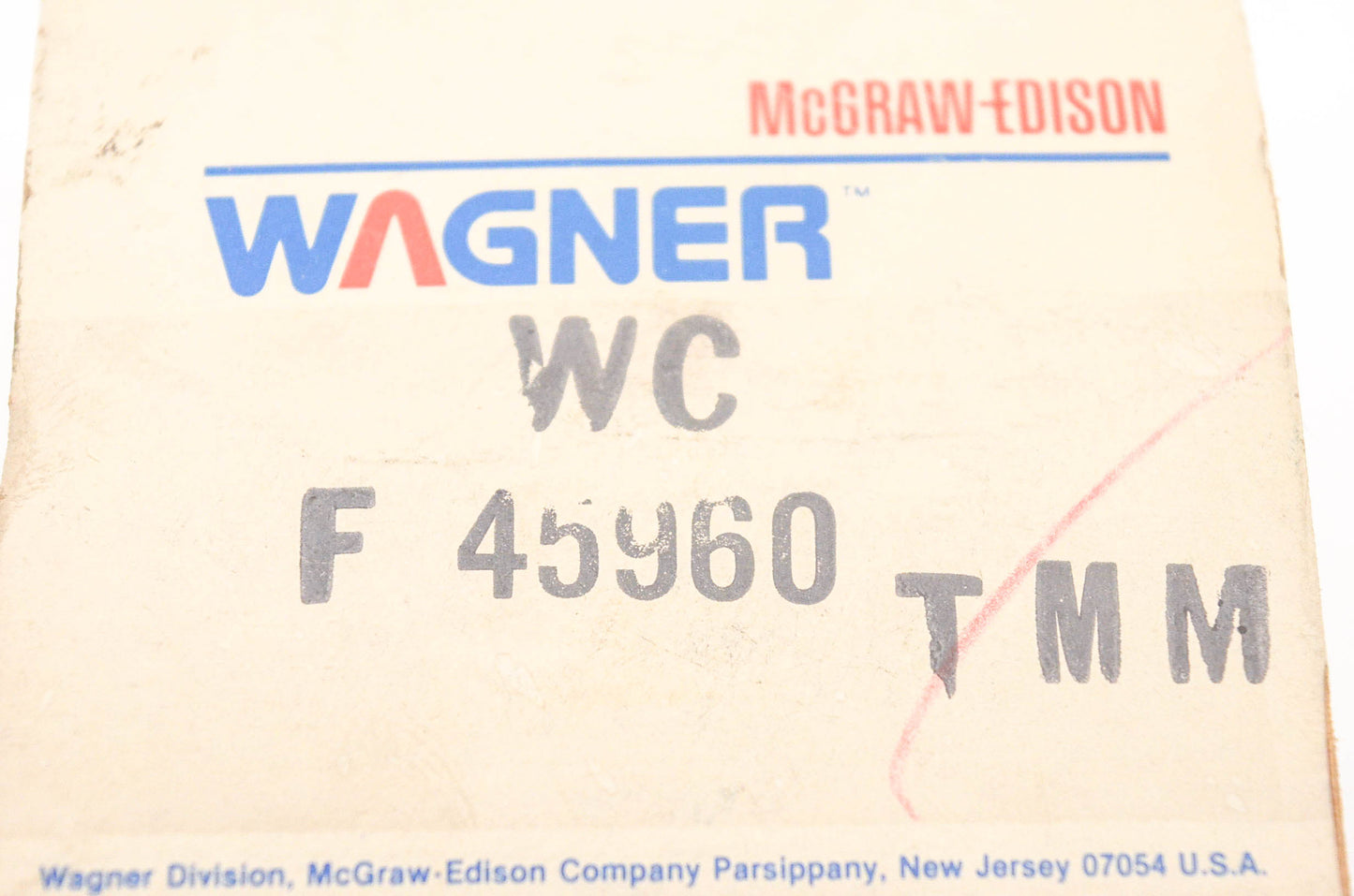 Wagner F45960, FD-45962 Wheel Cylinder Assembly NOS