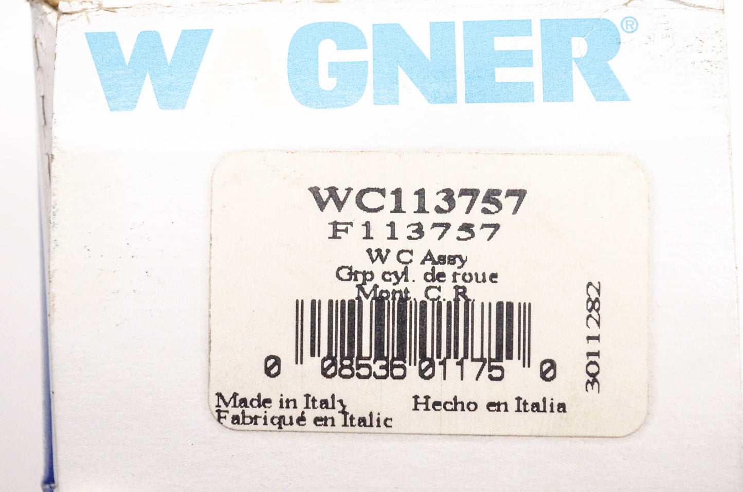 Wagner WC113757, F113757 Wheel Cylinder Assembly NOS
