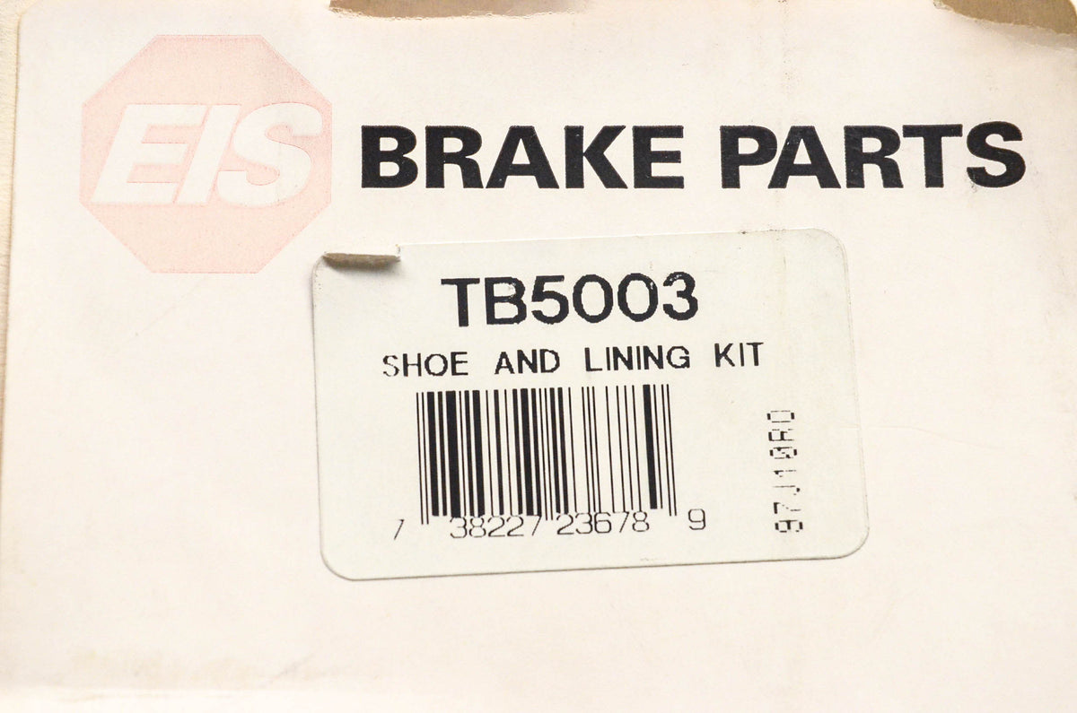 EIS TB5003 Shoe And Lining Kit NOS