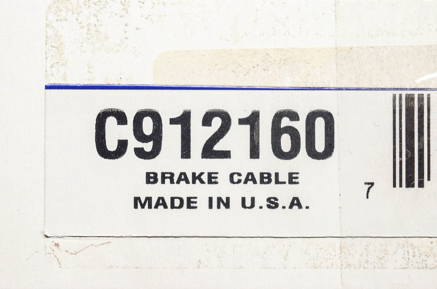 Aftermarket C912160 Brake Cable NOS