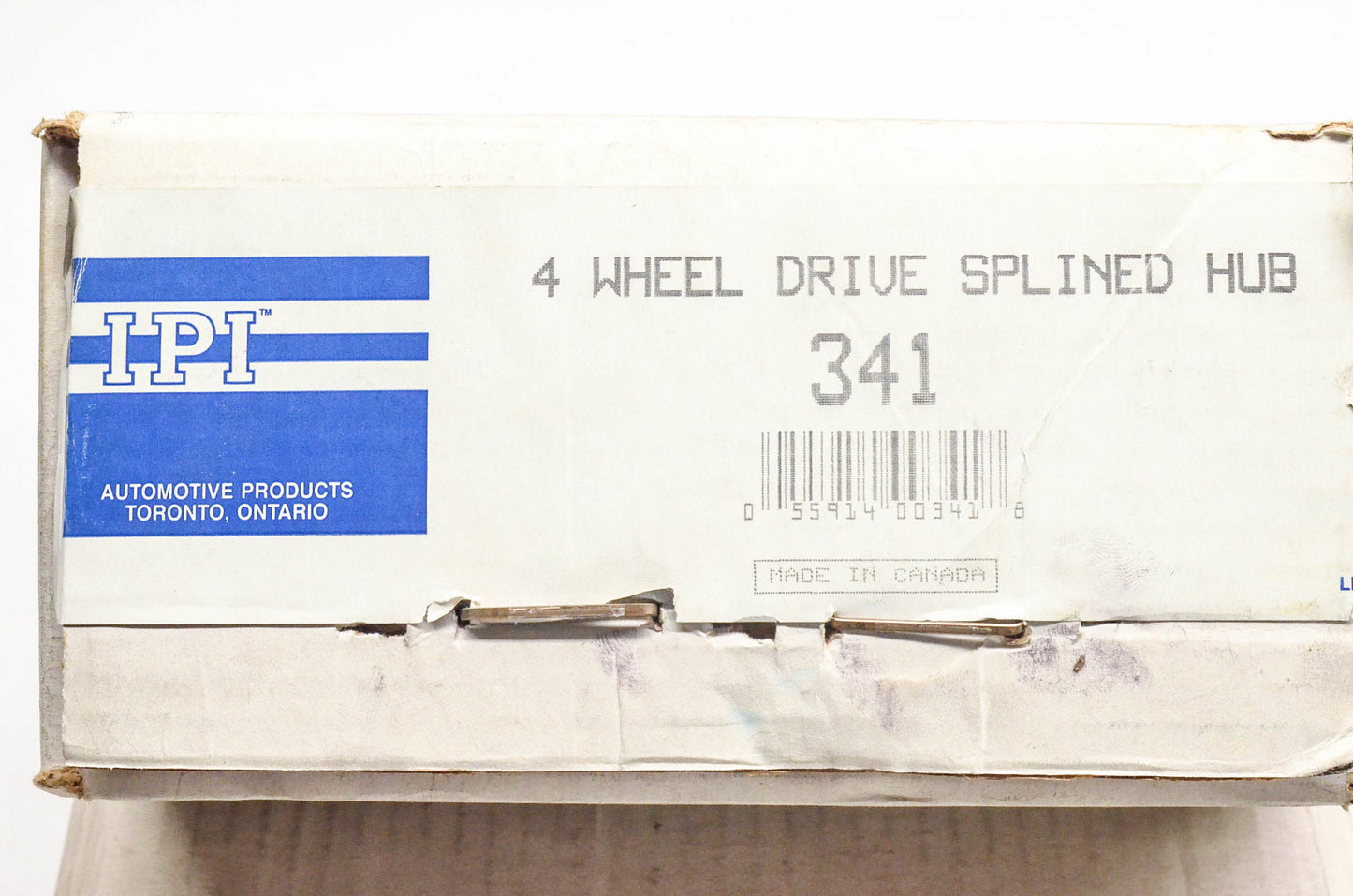 IPI 341 Four Wheel Drive Splined Hub NOS