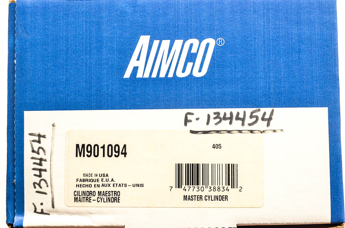 Aimco M901094, F134454 Master Cylinder Assembly Kit NOS