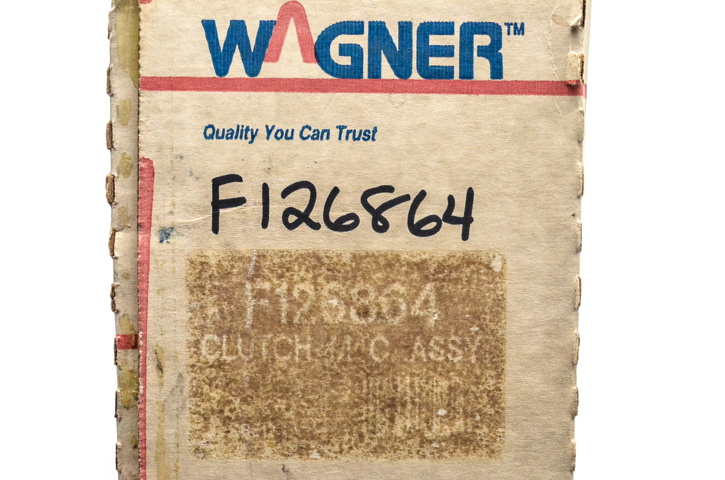 Wagner F126864 Master Cylinder Kit NOS
