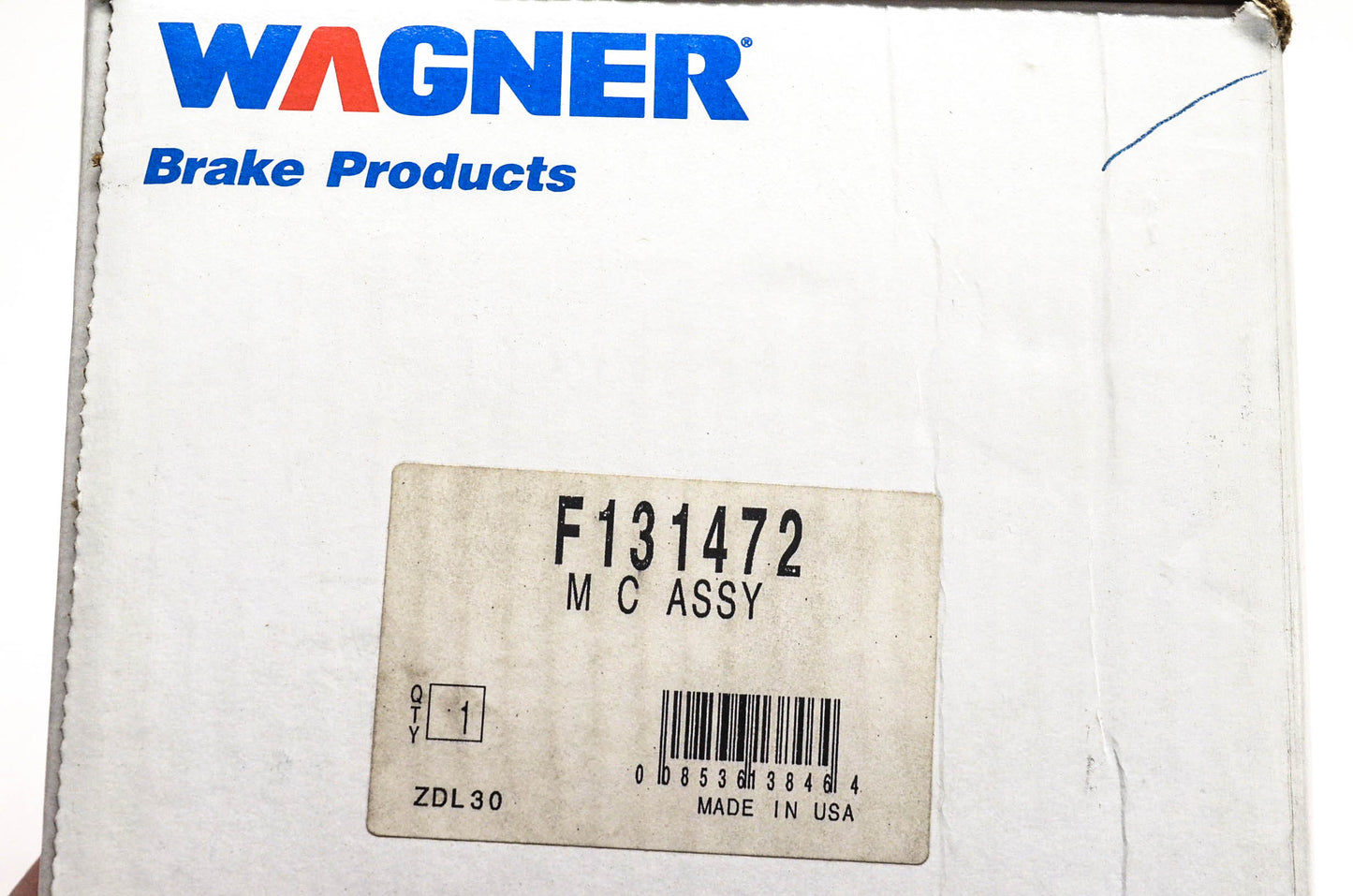 Wagner F131472, FF118626 Master Cylinder Assembly NOS