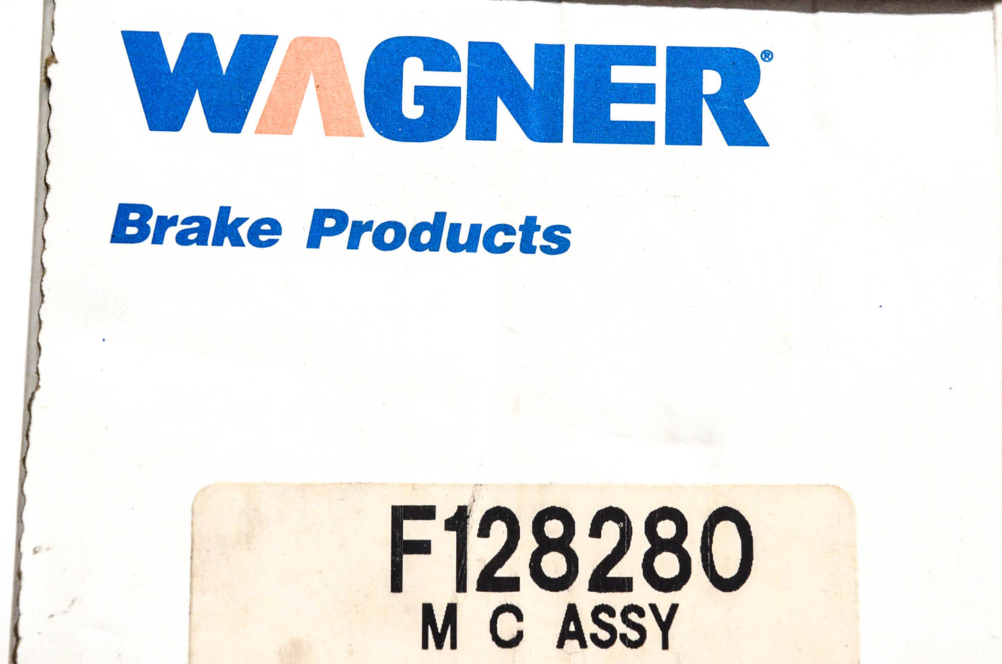 Wagner F128280 Master Cylinder Assembly NOS