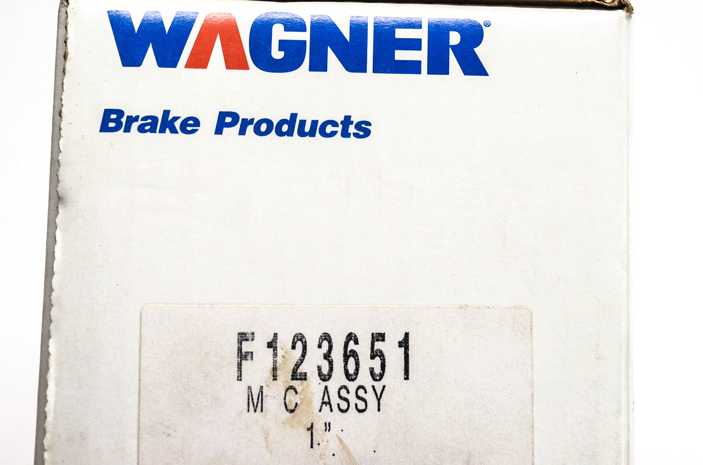 Wagner F123651, FF128242 Master Cylinder Assembly NOS