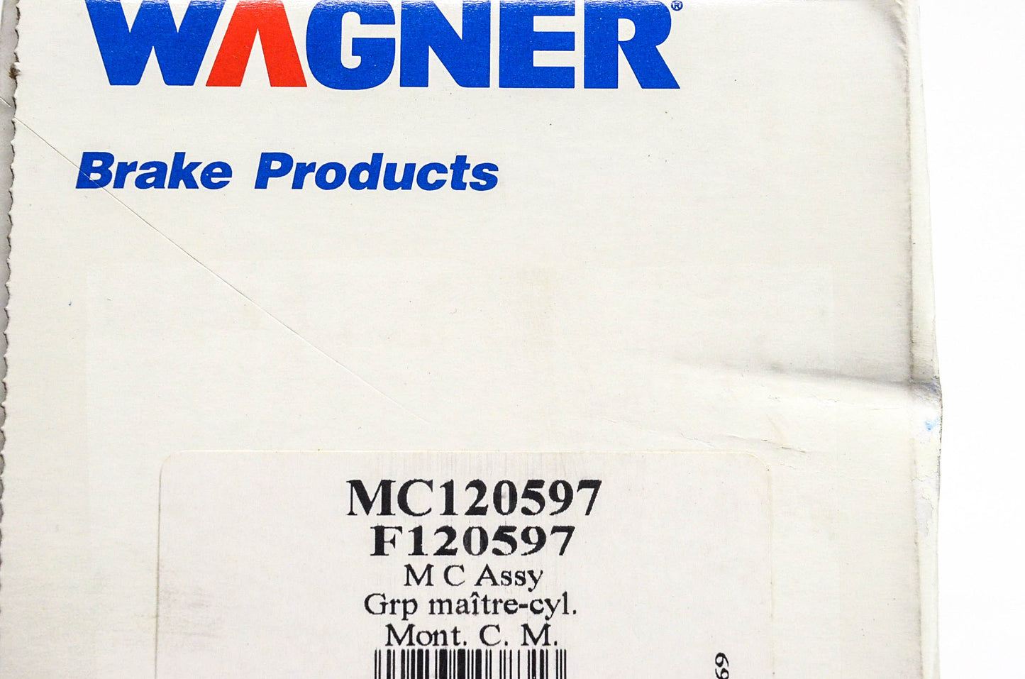 Wagner F120597, MC120597, 46100-SM4-A03 Master Cylinder Assembly NOS