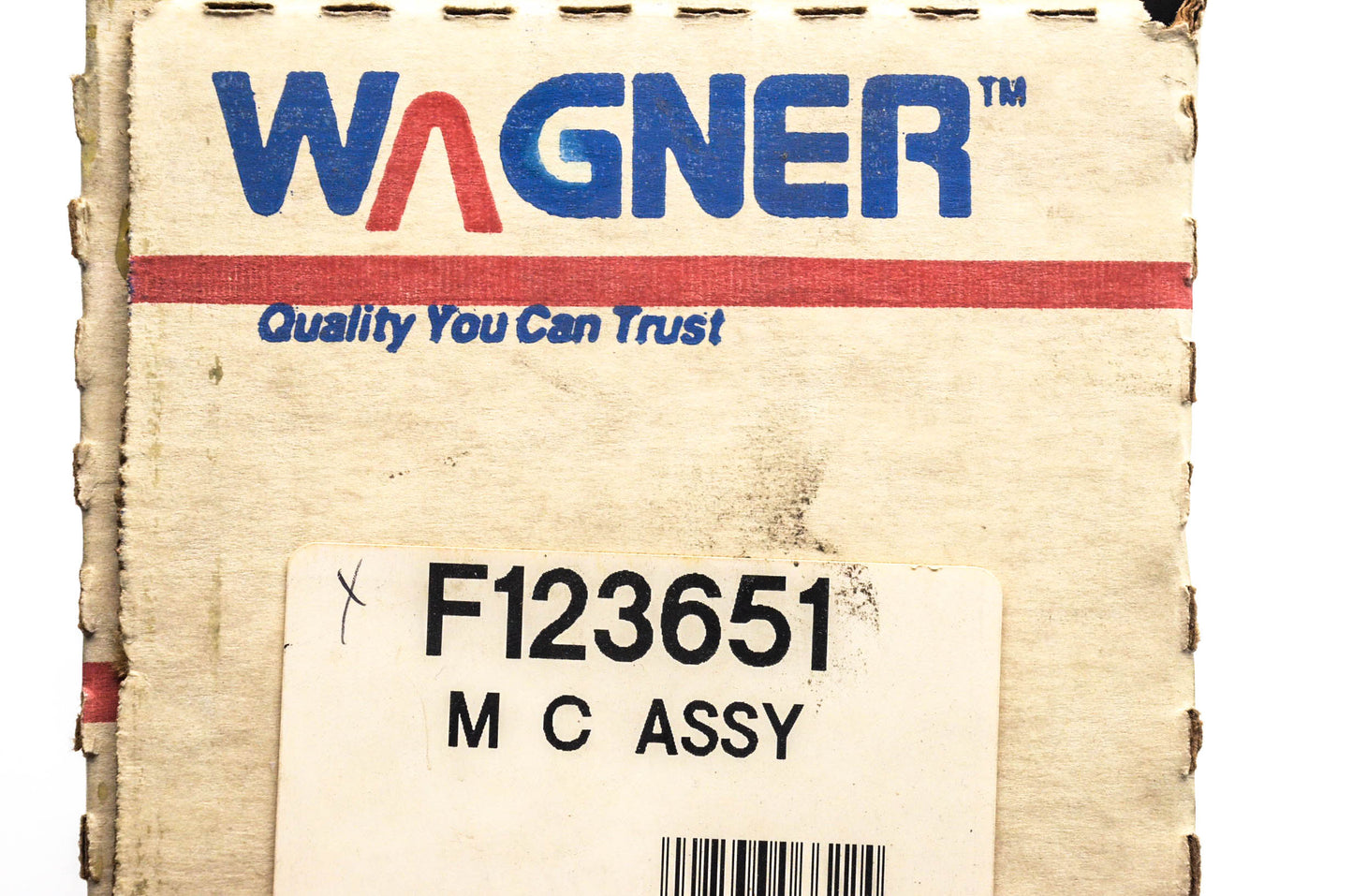 Wagner F123651 Master Cylinder Assembly NOS
