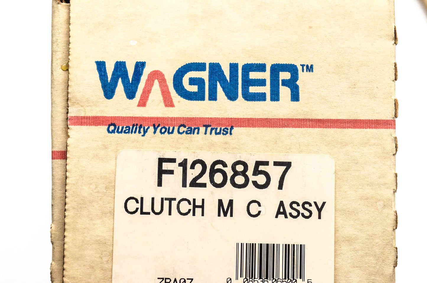 Wagner F126857 Clutch Master Cylinder Kit NOS