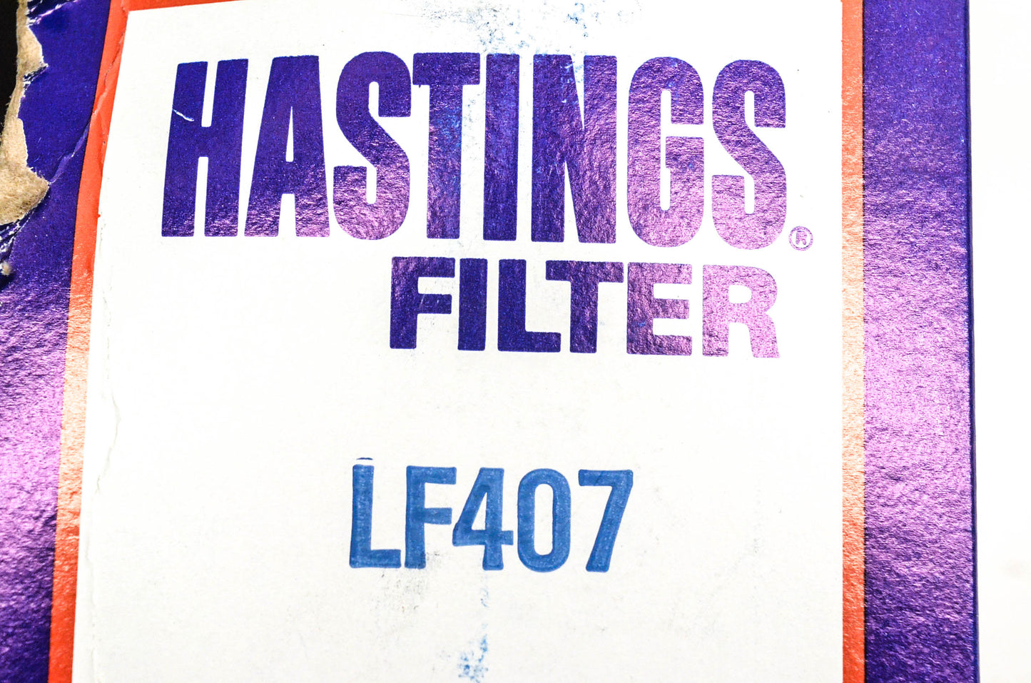 Hastings LF407 Oil Filter NOS