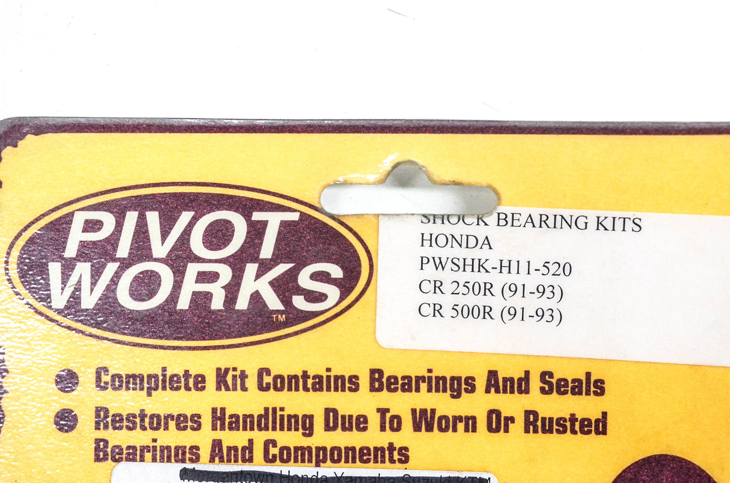 Pivot Works PWSHK-H11-520, SHKH11520 Shock Bearing Kit NOS