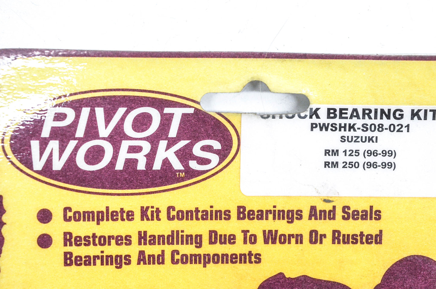 Pivot Works PWSHK-S08-021, SHKS08021 Shock Bearing Kit NOS