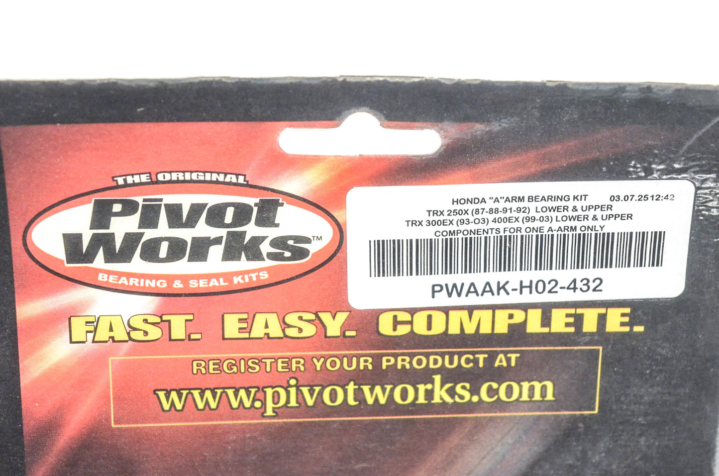 Pivot Works PWAAK-H02-432 Swingarm Bearing Kit NOS