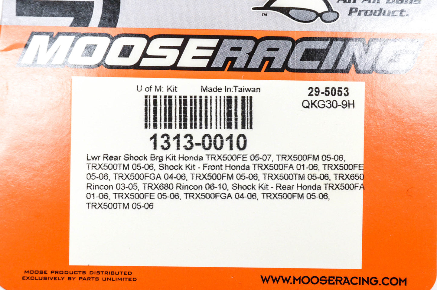 Moose Racing 1313-0010, 29-5053 Shock Bearing Kit NOS