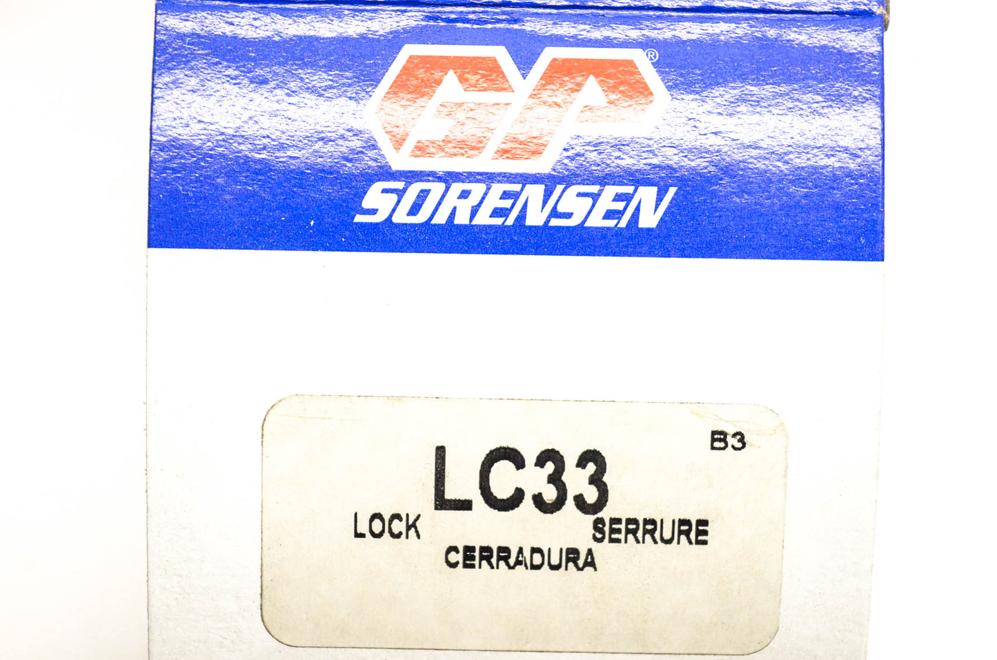 GP Sorensen LC33 Lock NOS