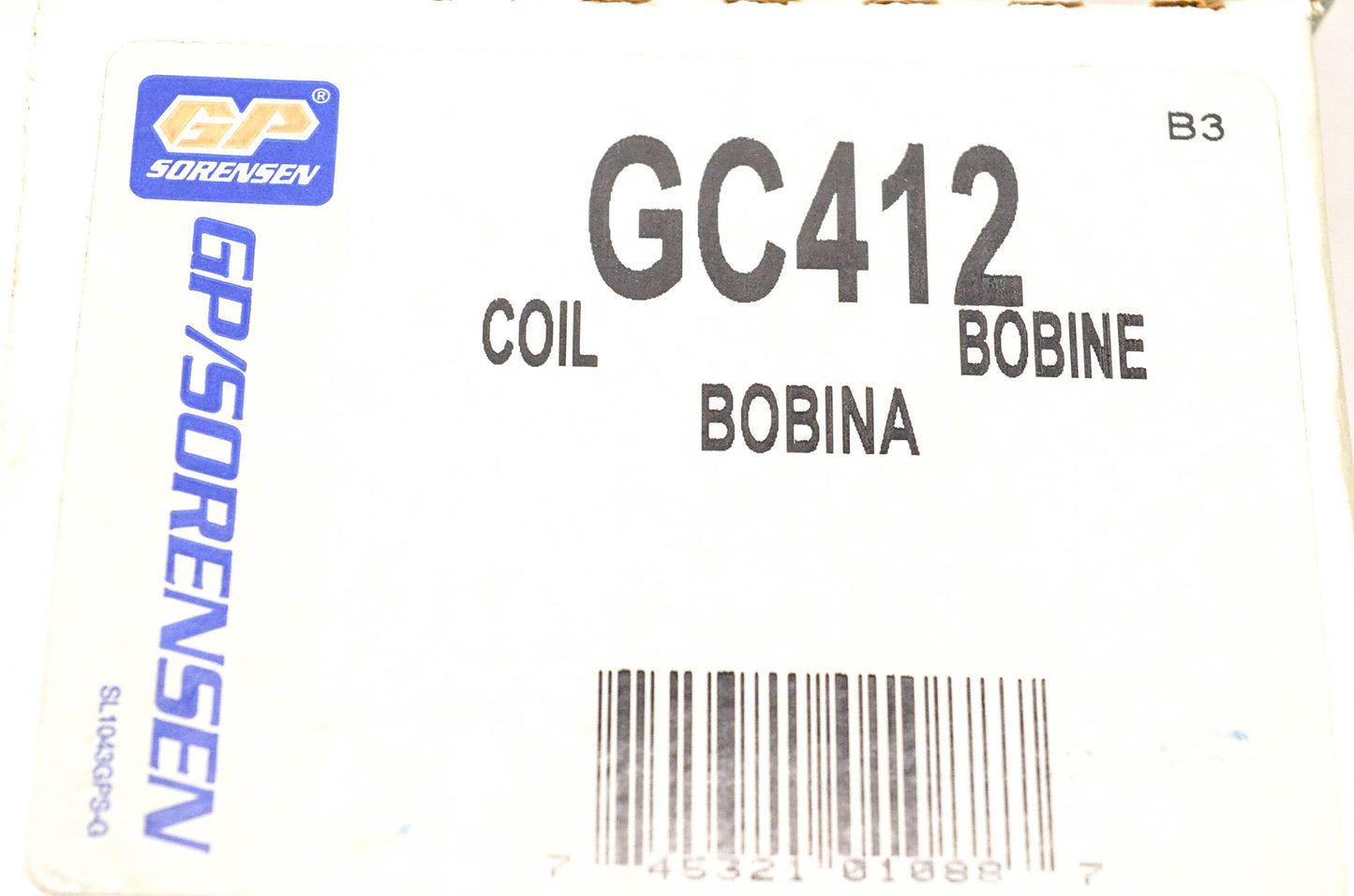 GP Sorensen GC412 Coil NOS
