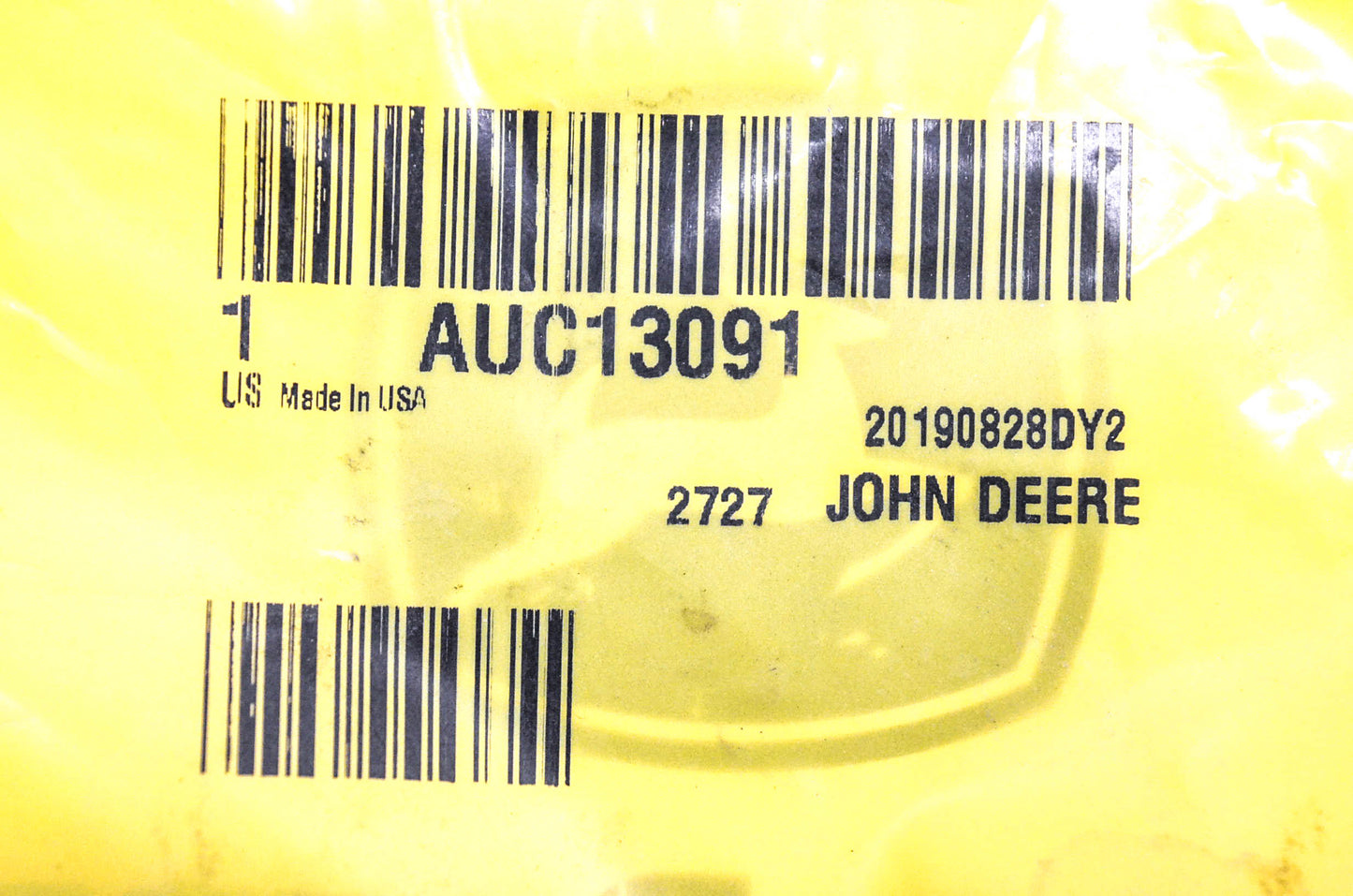 New OEM John Deere AUC13091 Fuel Pump Wiring Harness NOS