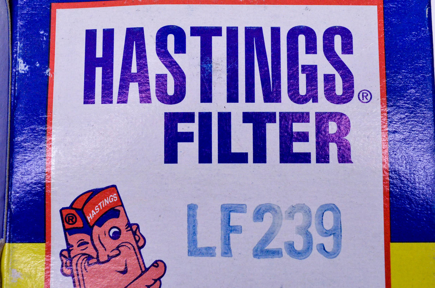 Hastings LF239 Oil Filter NOS