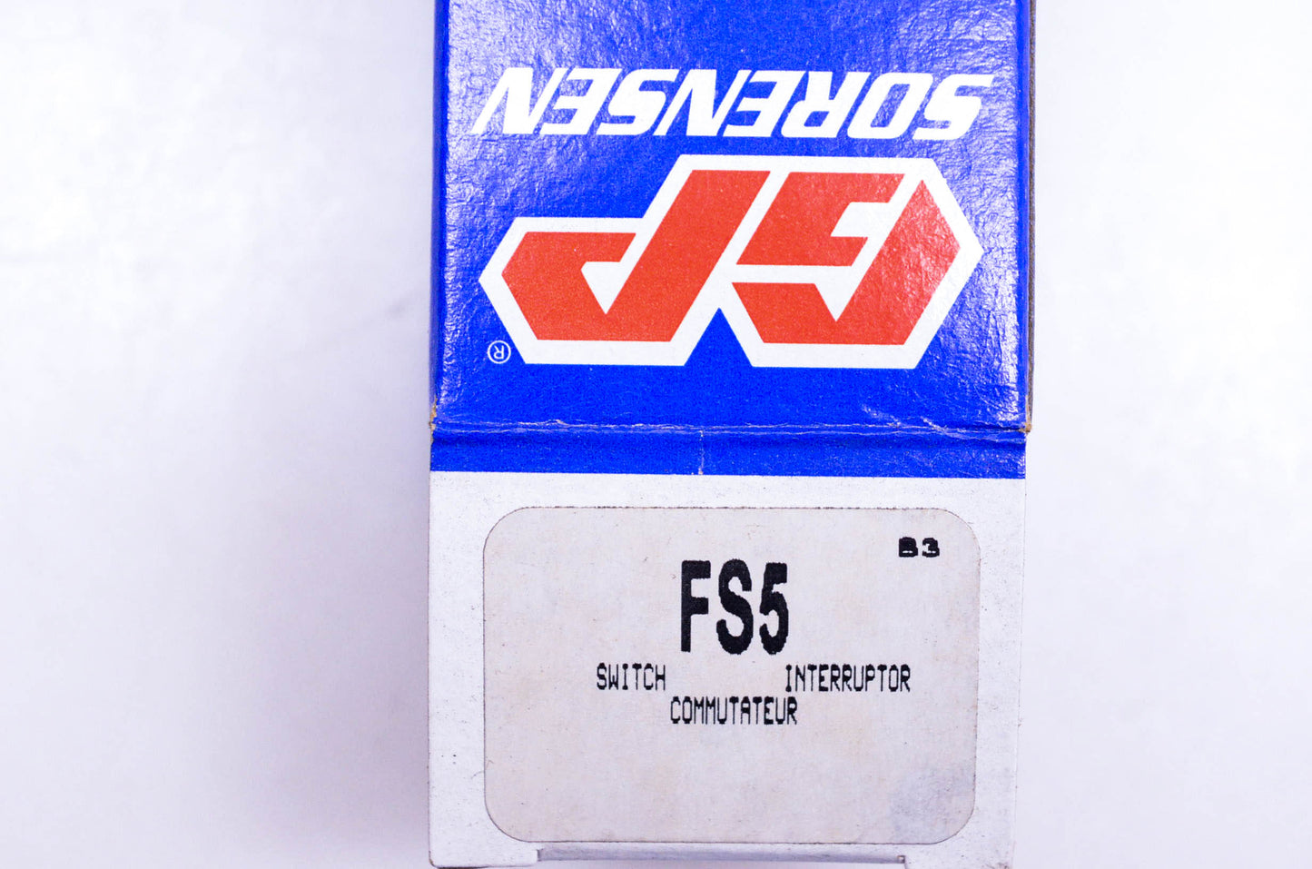 GP Sorensen FS5 Fan Switch NOS