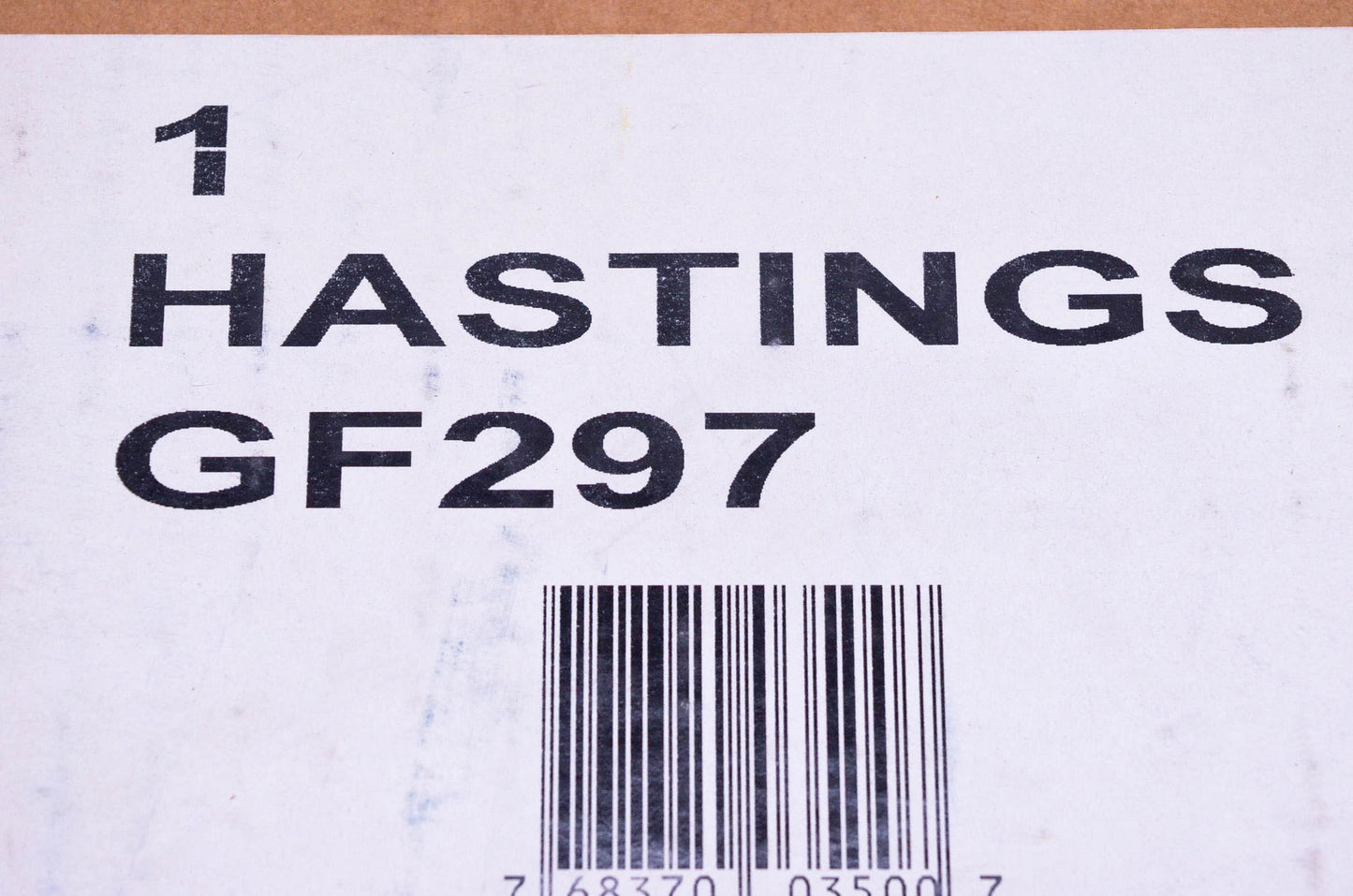 Hastings GF297 Fuel Filter Assembly NOS
