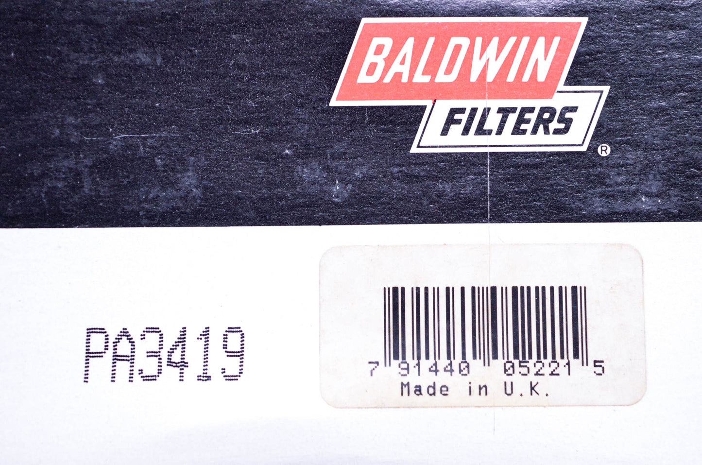 Baldwin PA3419 Air Filter NOS