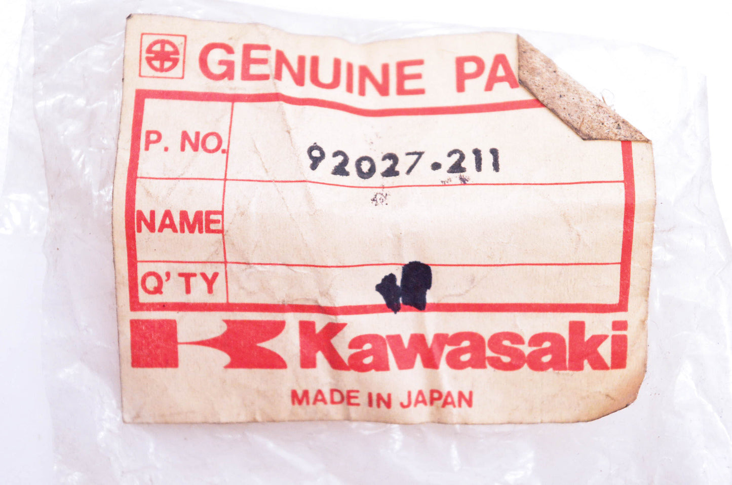 New OEM Kawasaki 92027-211 Meter Collar NOS