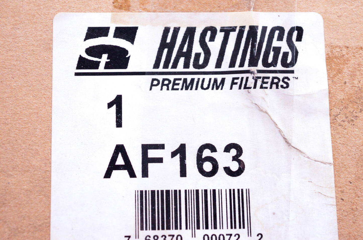 Hastings AF163 Air Filter NOS