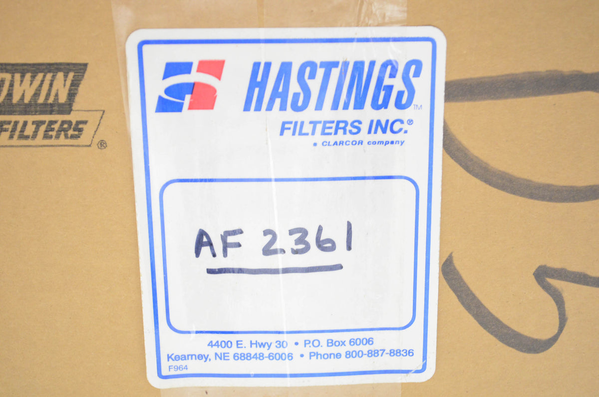 Hastings AF2361 Air Filter NOS
