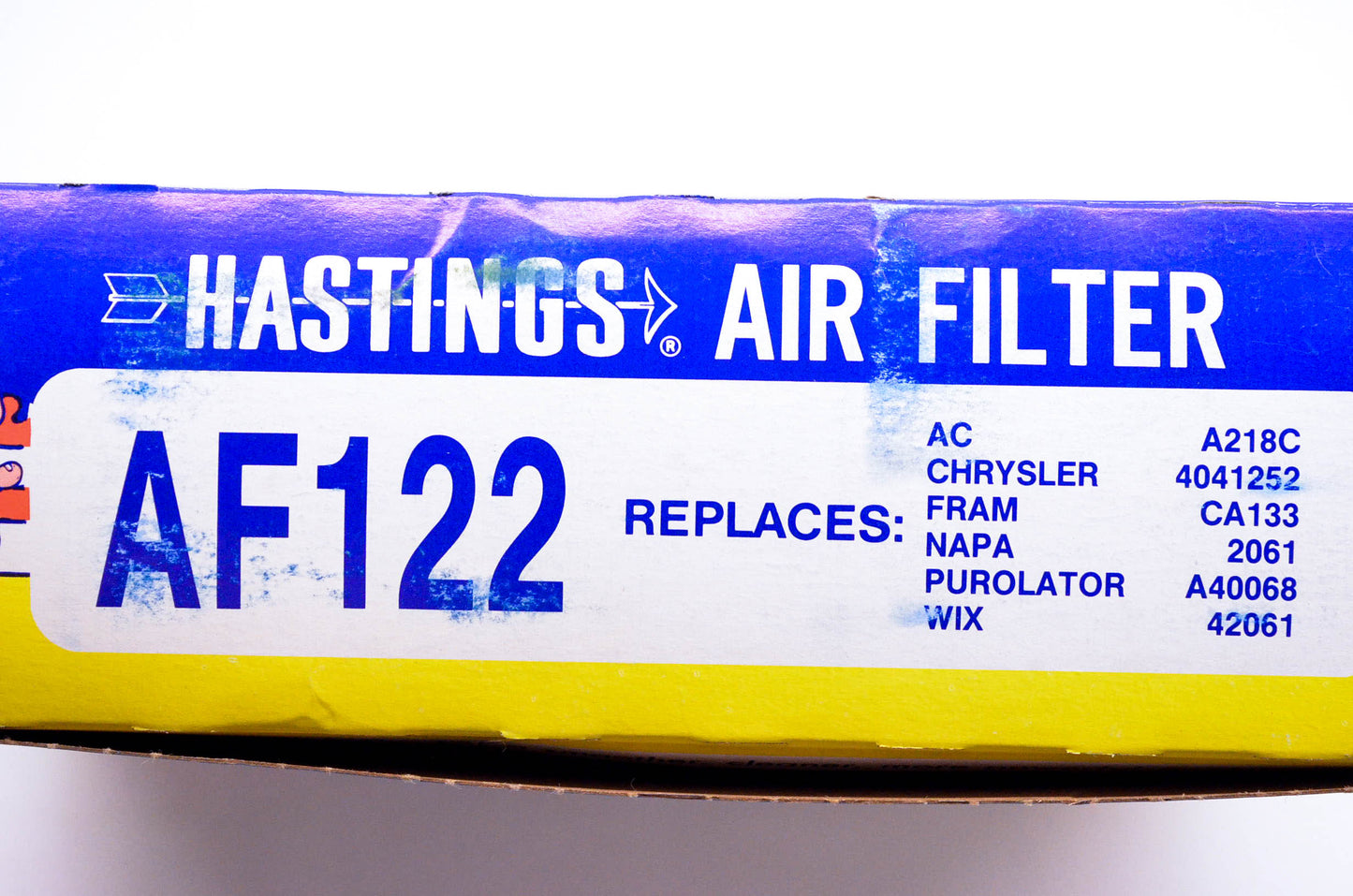 Hastings AF122 Air Filter NOS