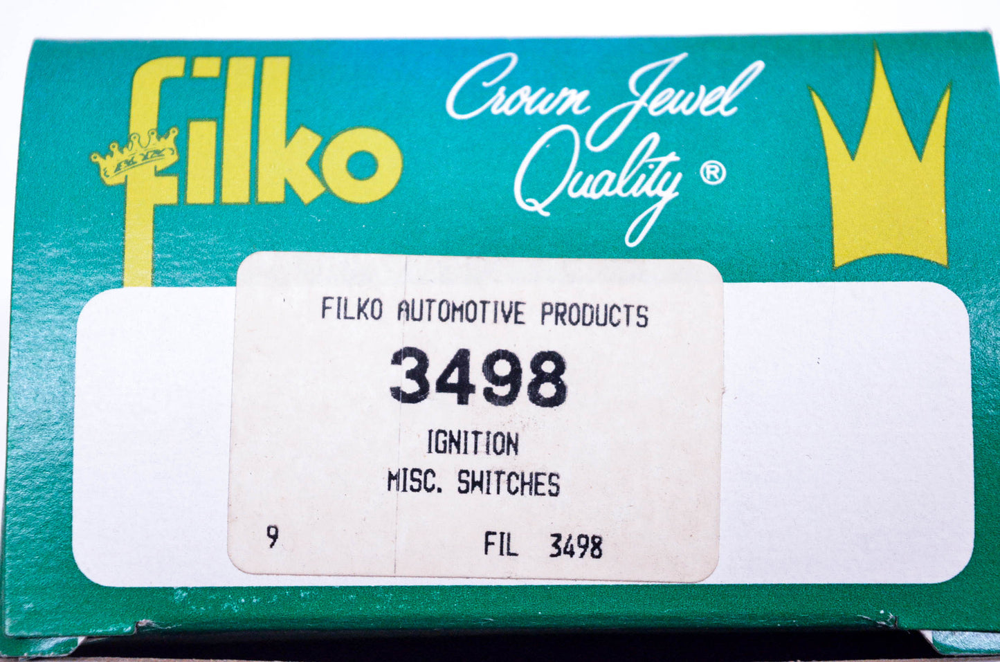 Filko 3498, 2571-501 Ignition Switch NOS