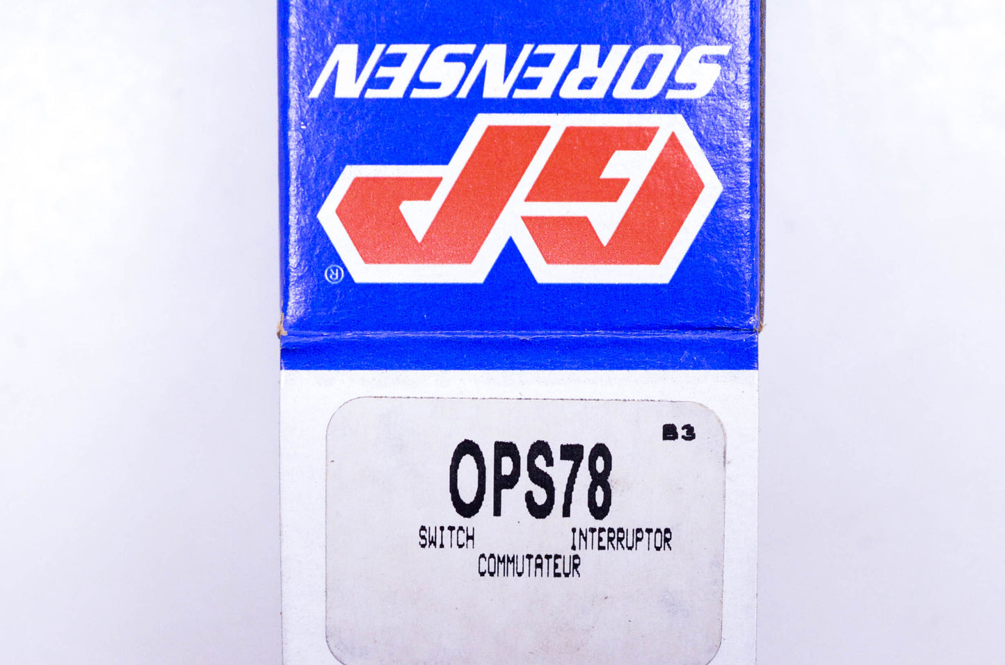 GP Sorensen OPS78, OPS-78 Oil Pressure Switch NOS