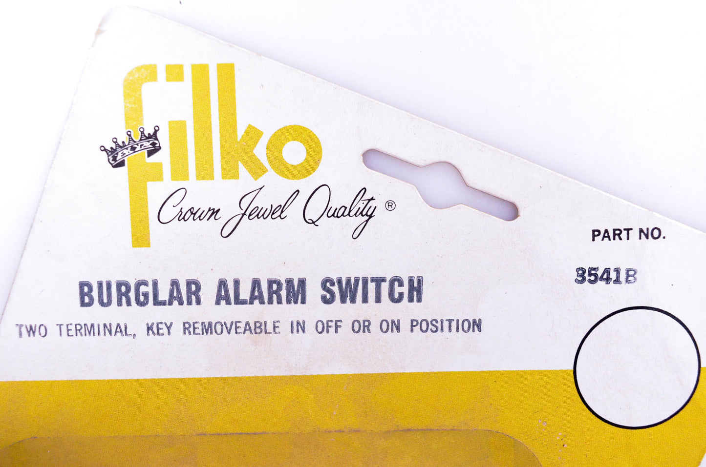 Filko 3541B Burglar Alarm Switch Kit NOS