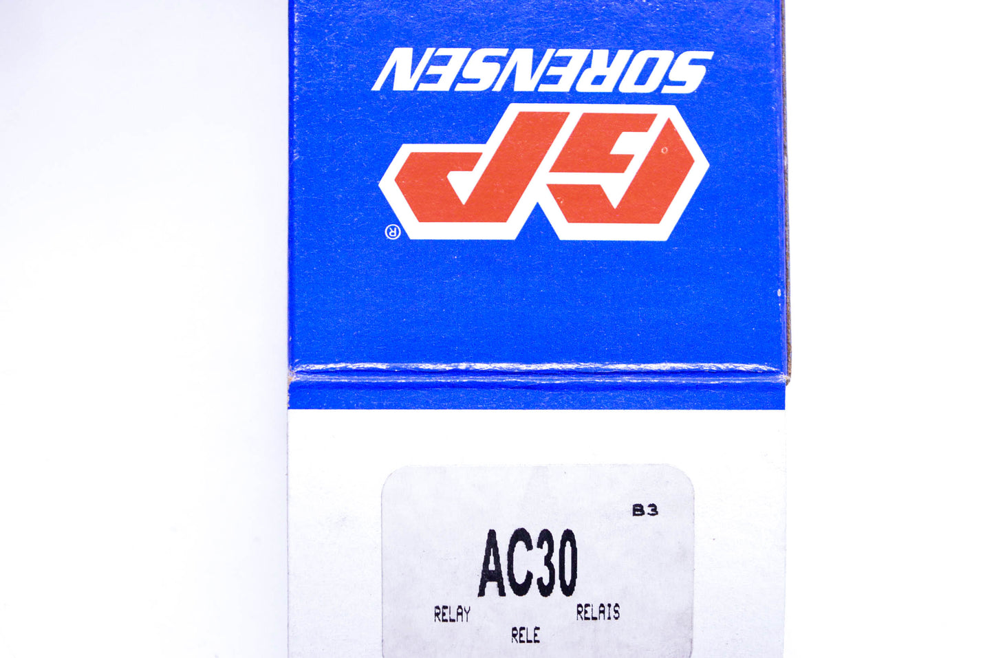 GP Sorensen AC30, AC-30 Relay NOS