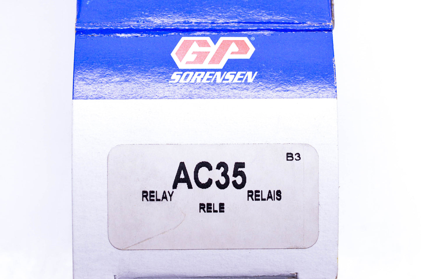 GP Sorensen AC35, AC-35 Relay NOS