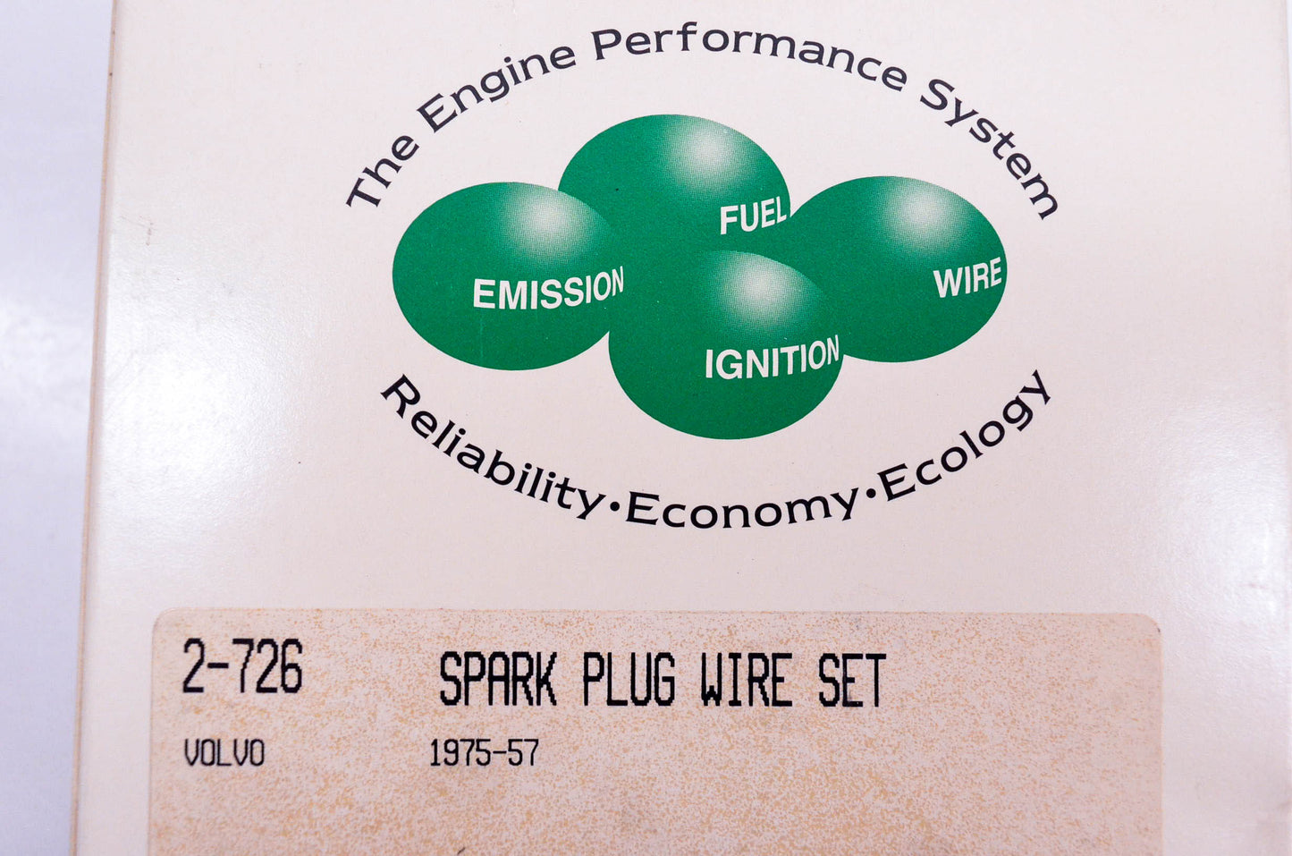 Filko 2-726 Spark Plug Wire Kit NOS