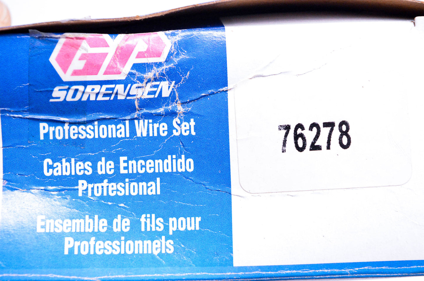 GP Sorensen 76278 Spark Plug Wire Kit NOS