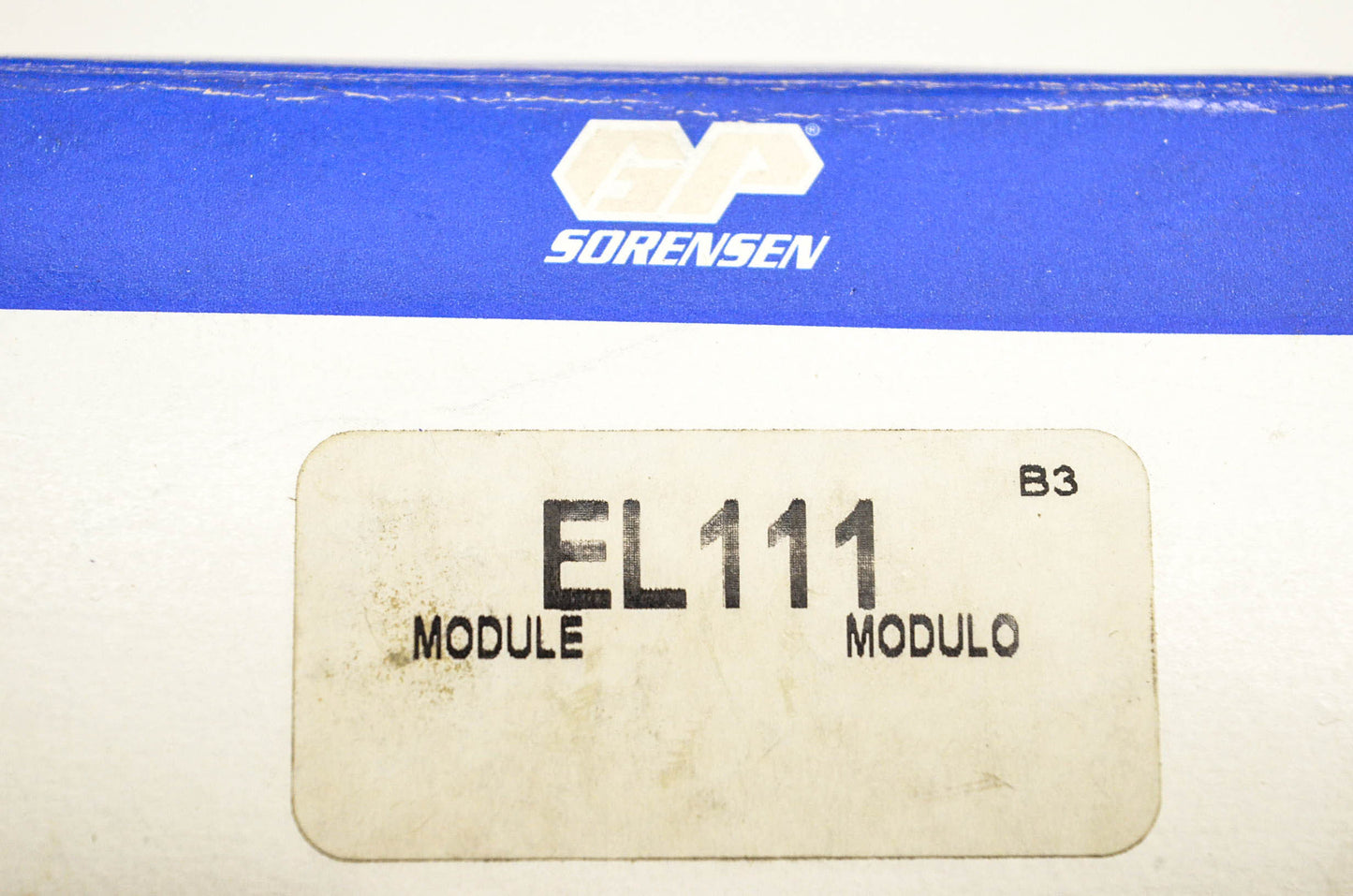 GP Sorensen EL111 Filko Module NOS