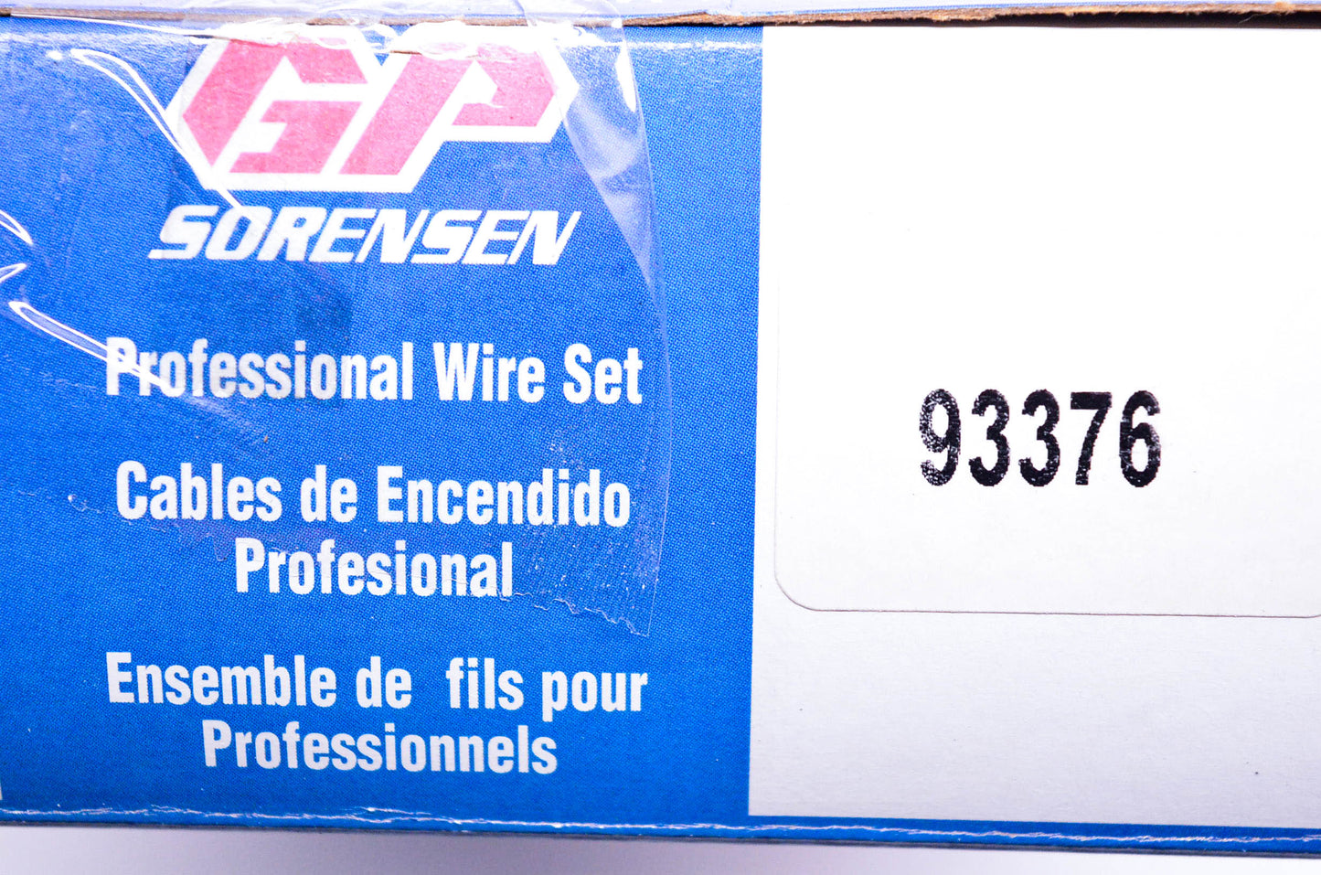 GP Sorensen 93376 Spark Plug Wire Kit NOS