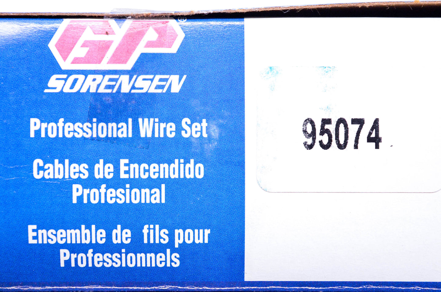 GP Sorensen 95074 Spark Plug Wire Kit NOS