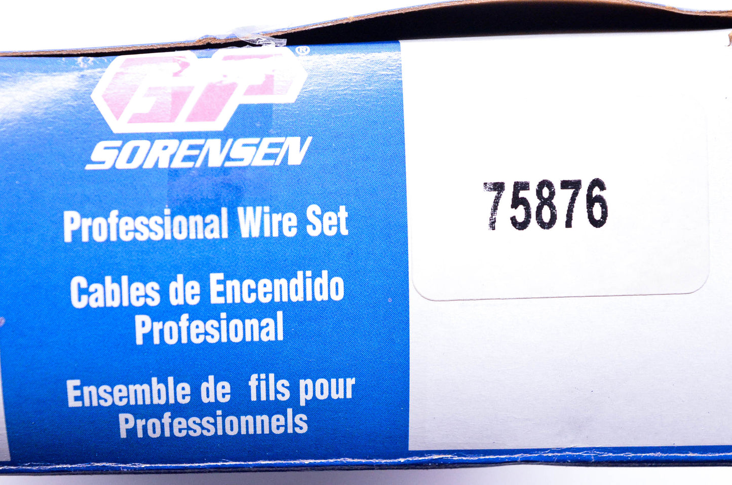 GP Sorensen 75876 Spark Plug Wire Kit NOS