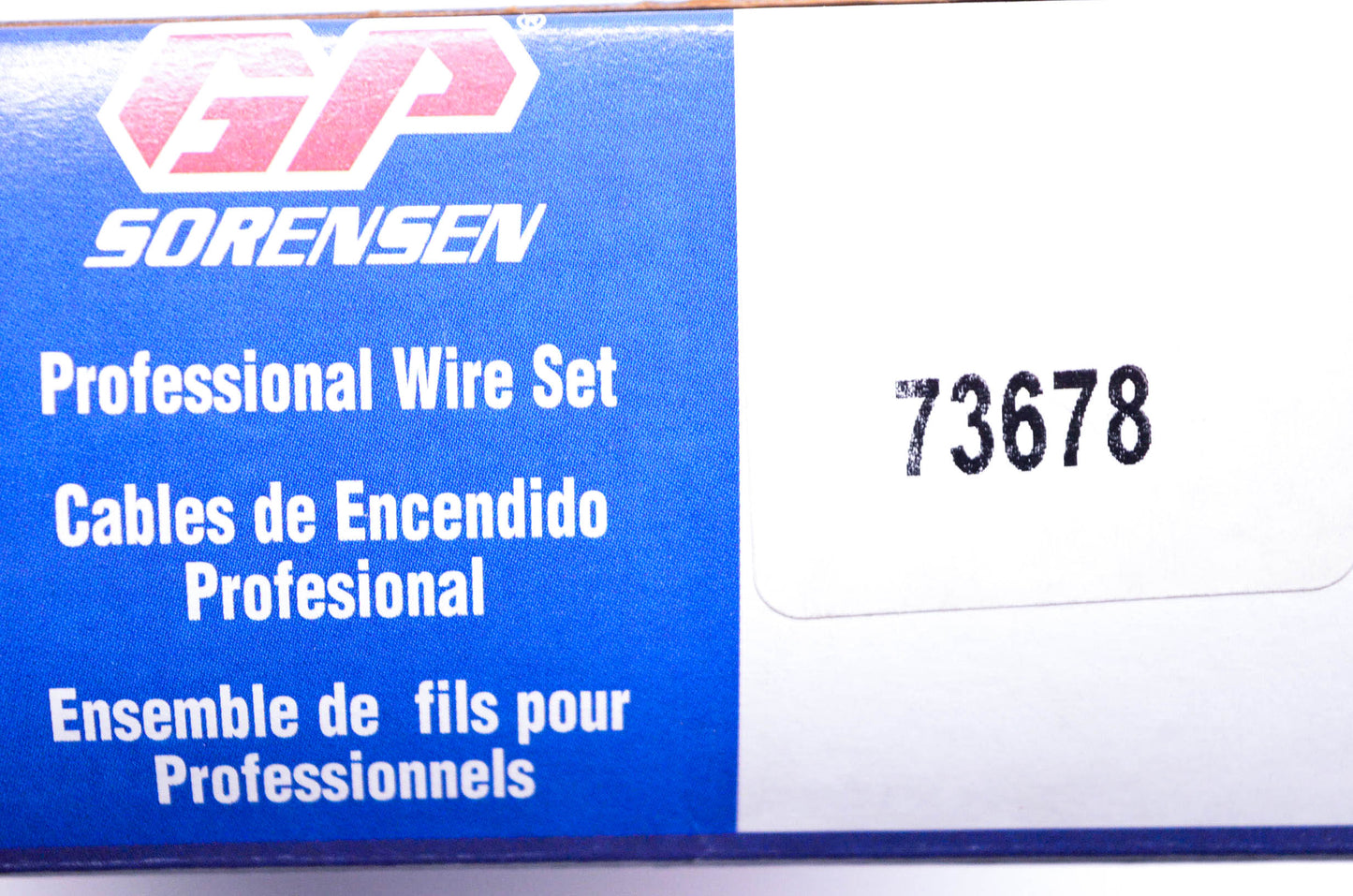 GP Sorensen 73678 Spark Plug Wire Kit NOS